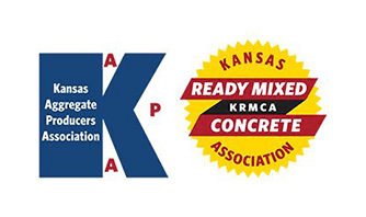 Kansas Ready Mixed Concrete Association & Kansas Aggregate Producer’s Association Logo